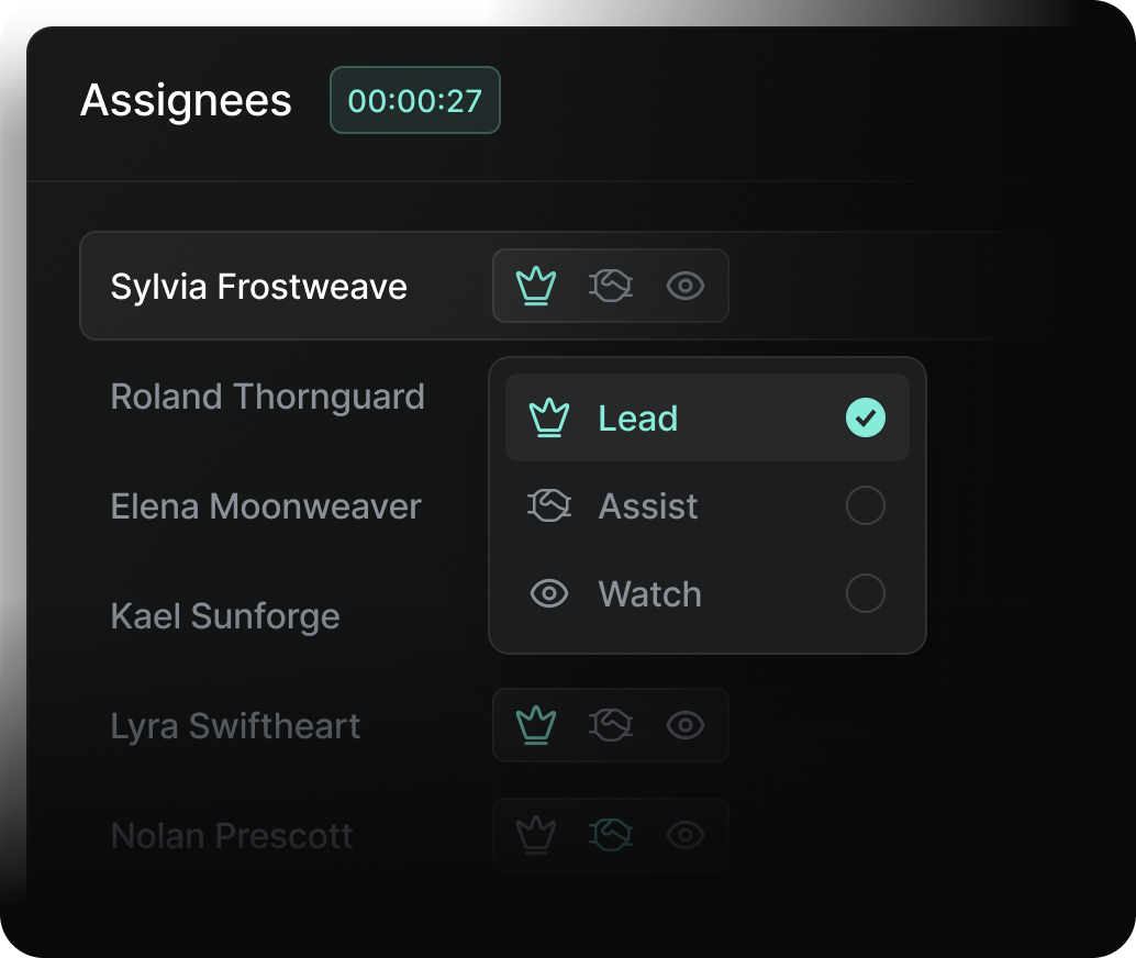 Gorelo ticket and client management interface
