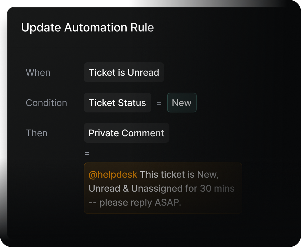 Gorelo automation and system insights interface
